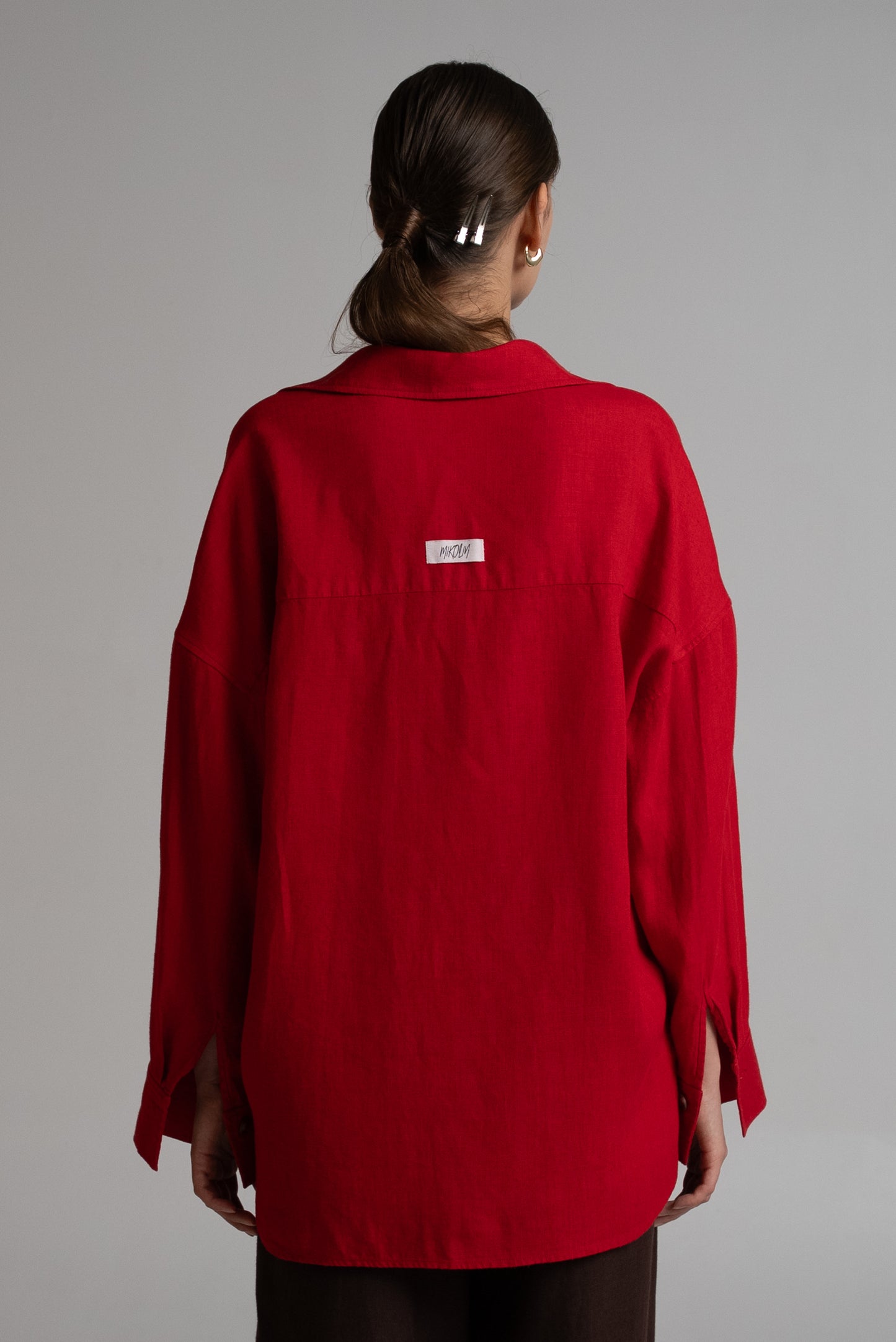 Shirt in red