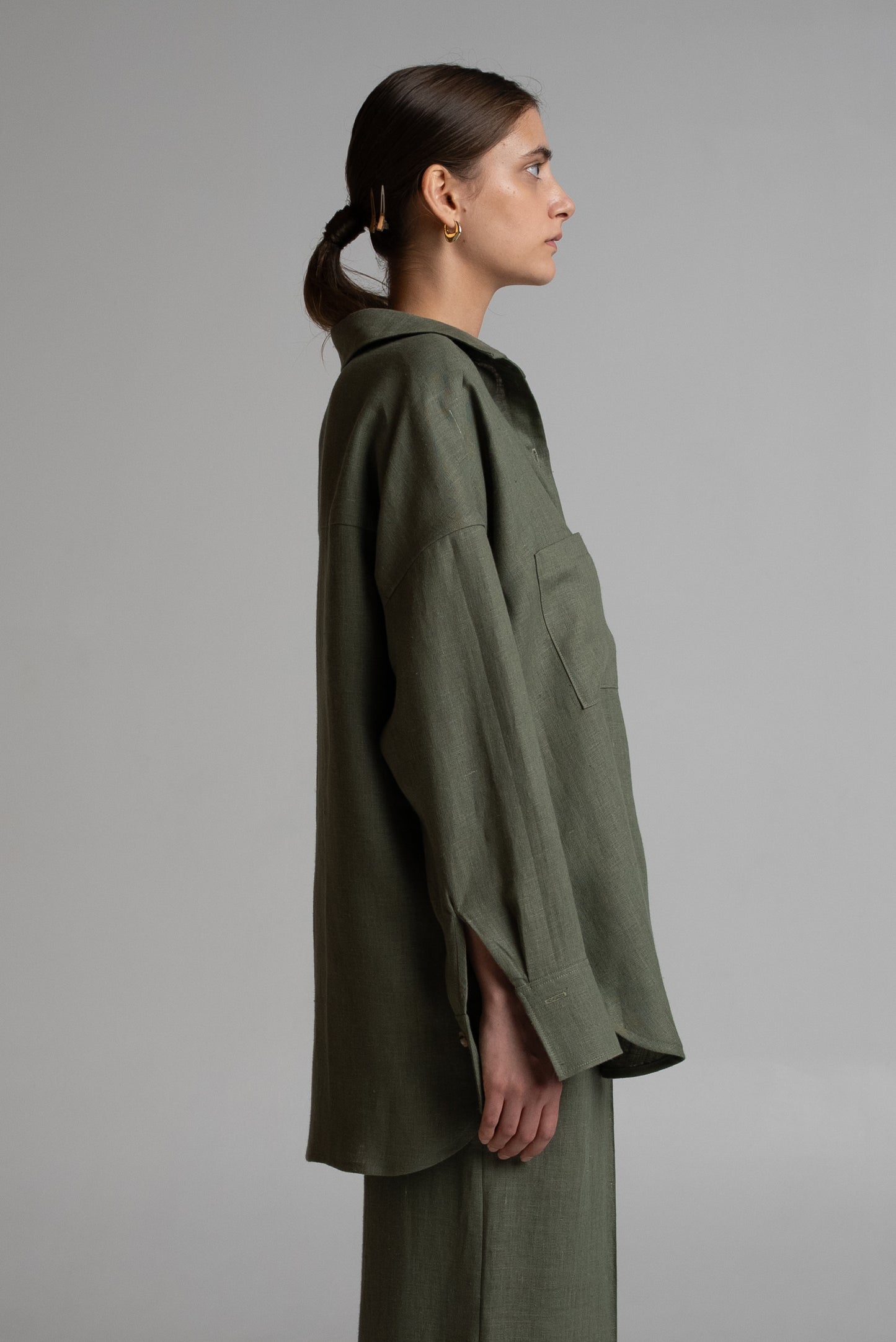 Shirt in sage