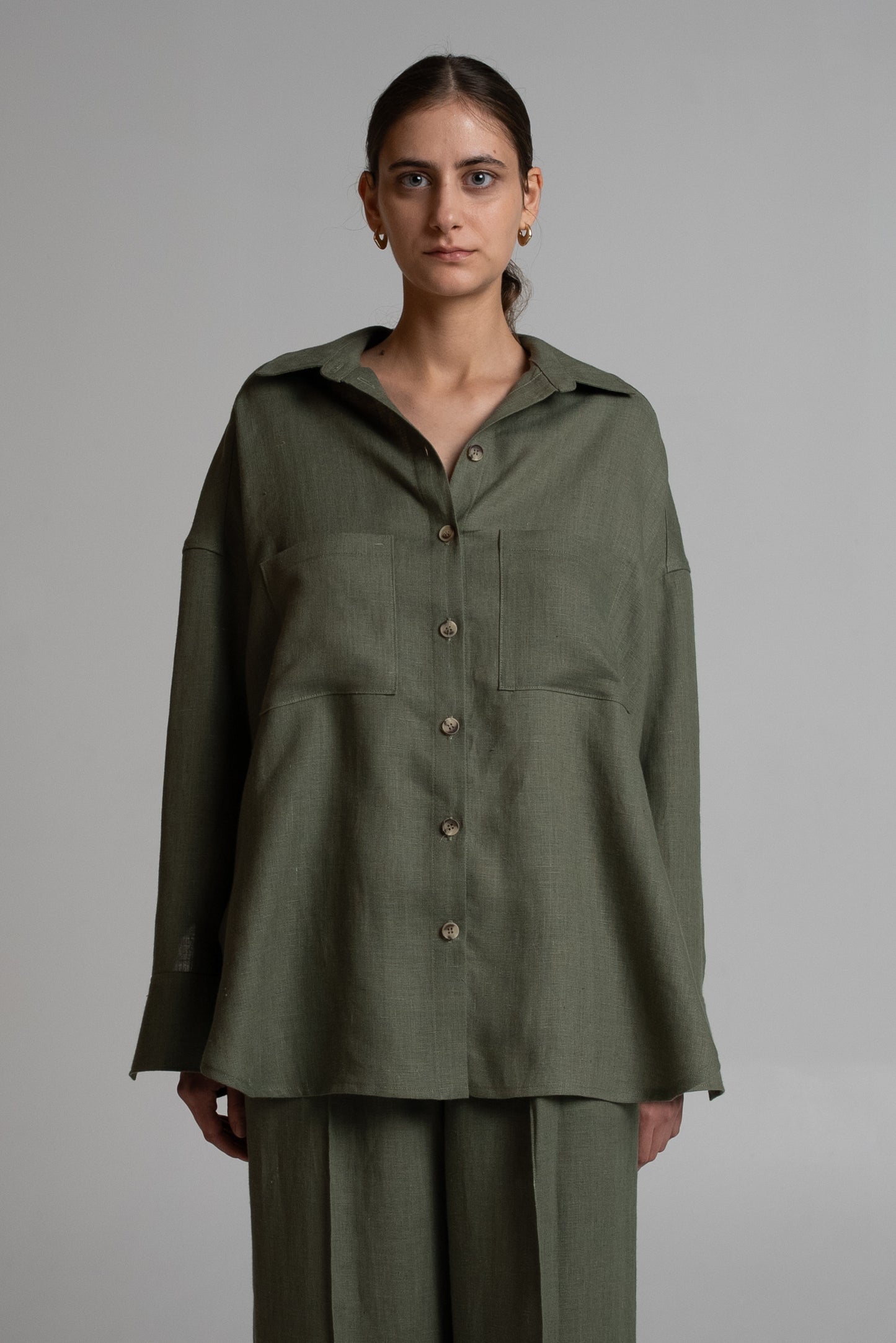 Shirt in sage