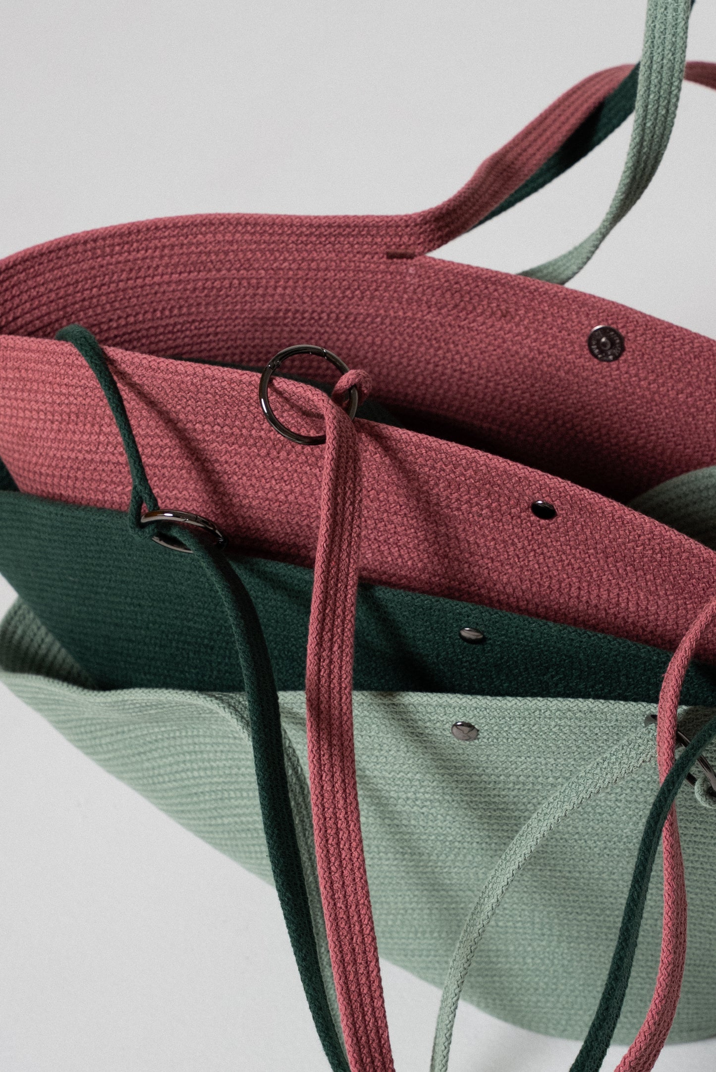 Arc Tote in dusty rose