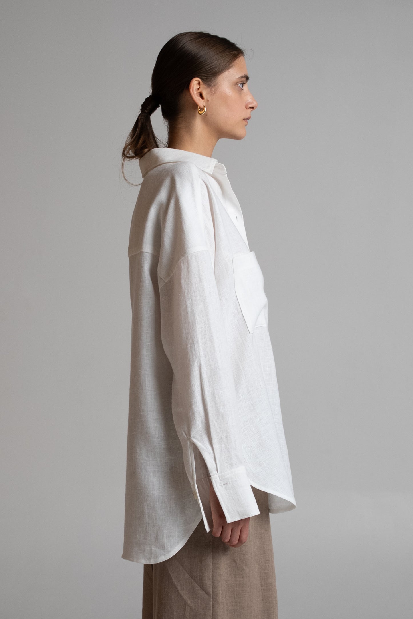 Shirt in white