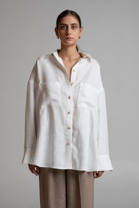 Shirt in white