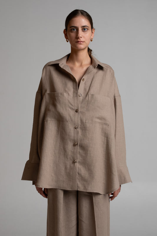 Shirt in beige