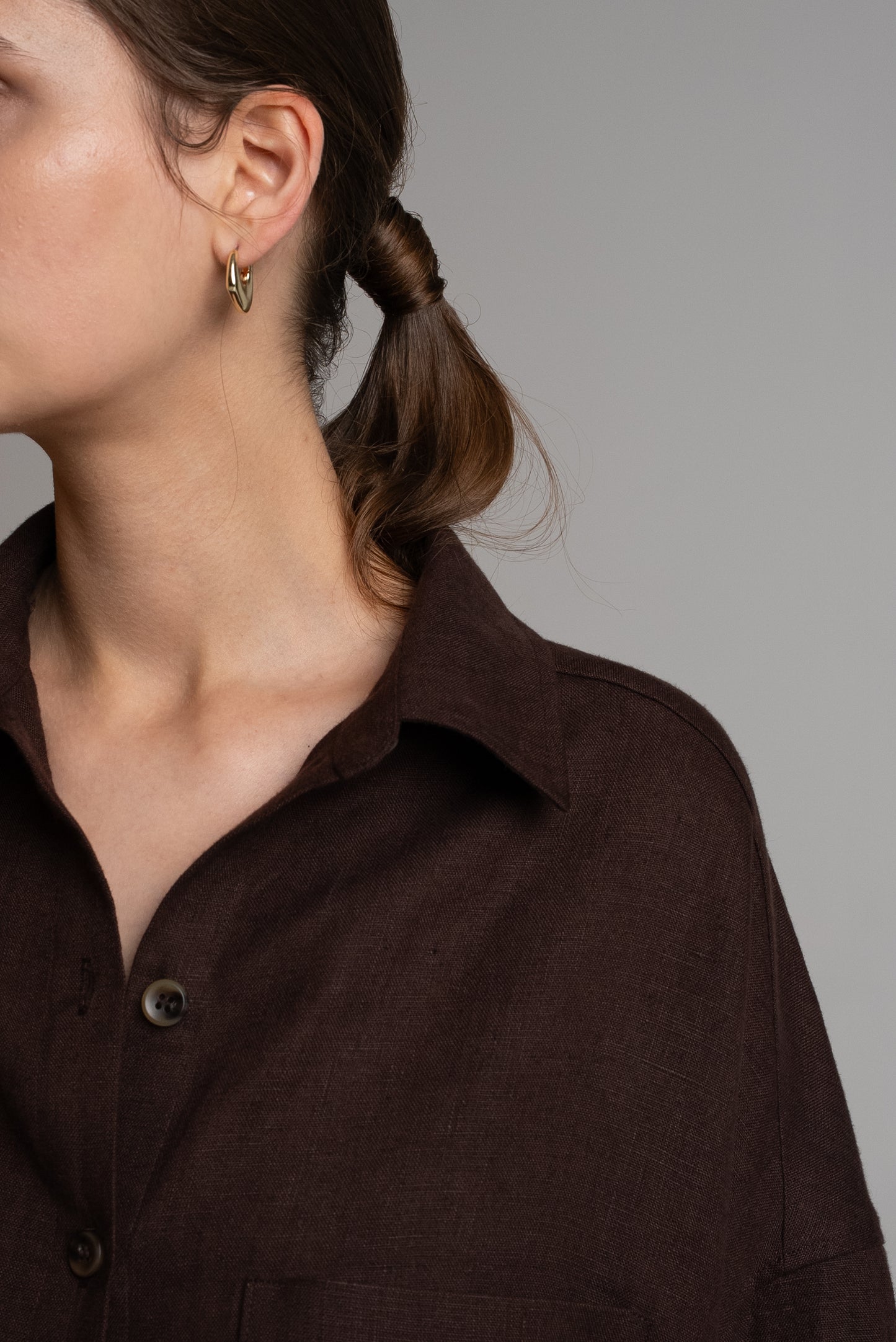Shirt in brown