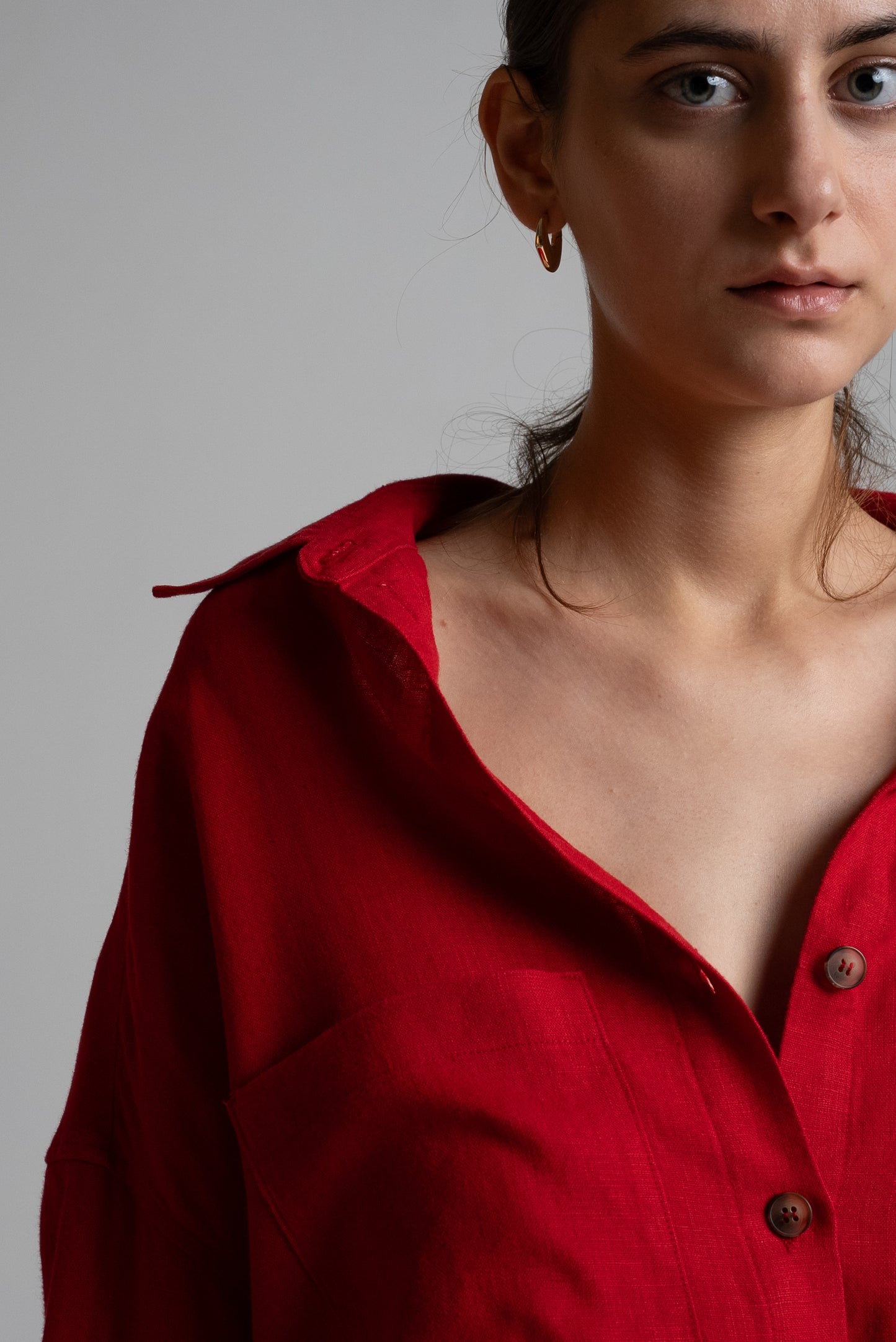 Shirt in red