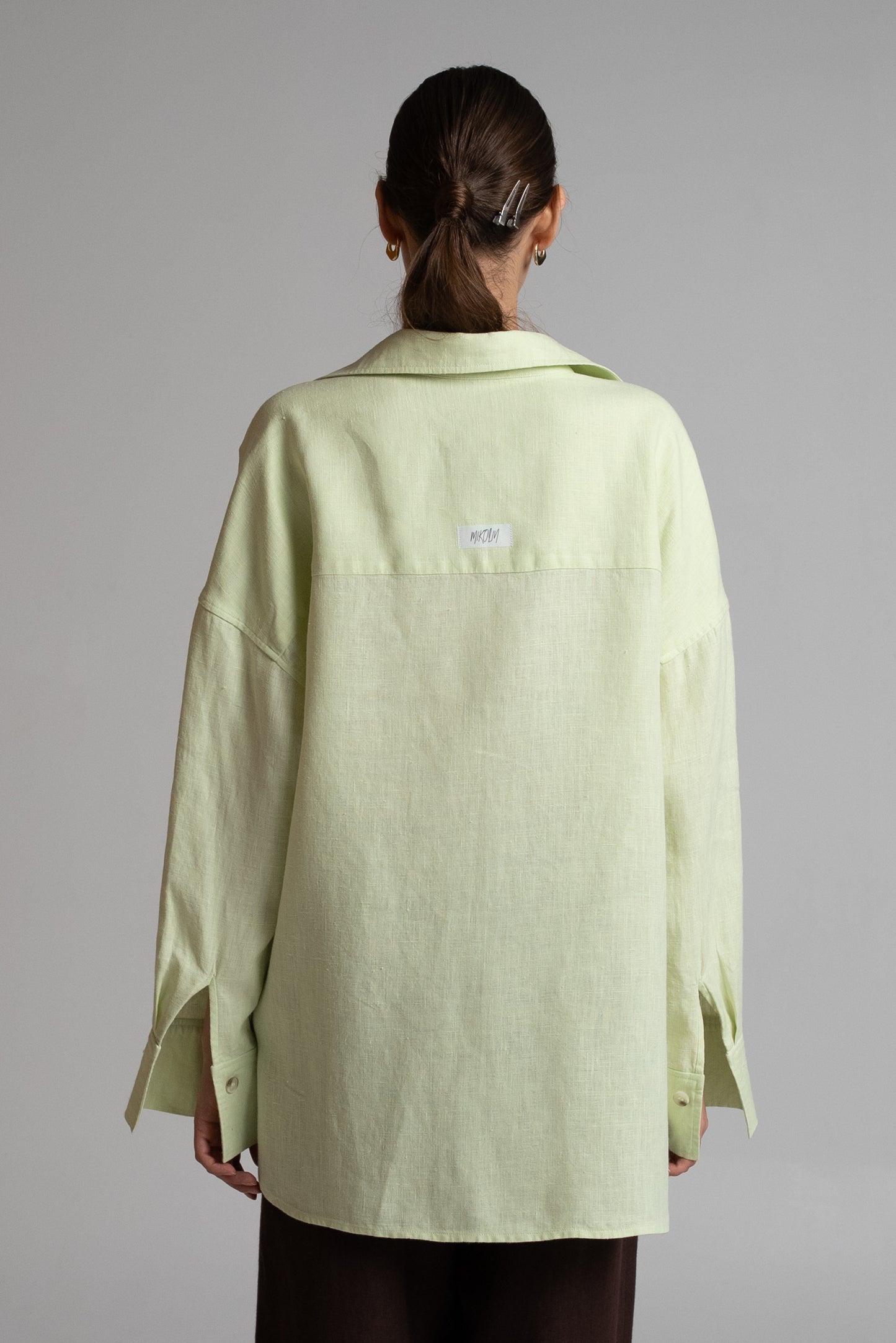 Shirt in lime