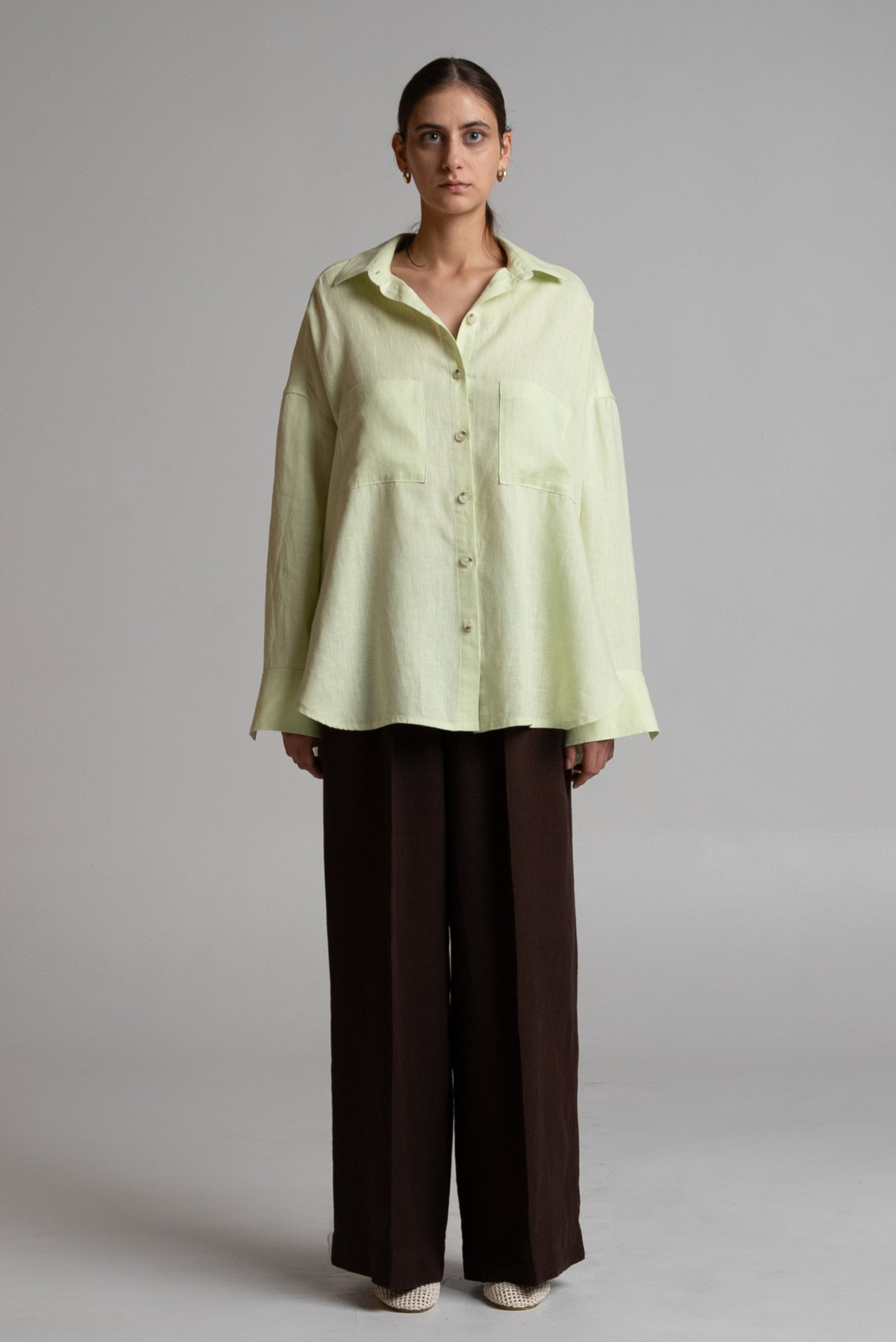 Shirt in lime