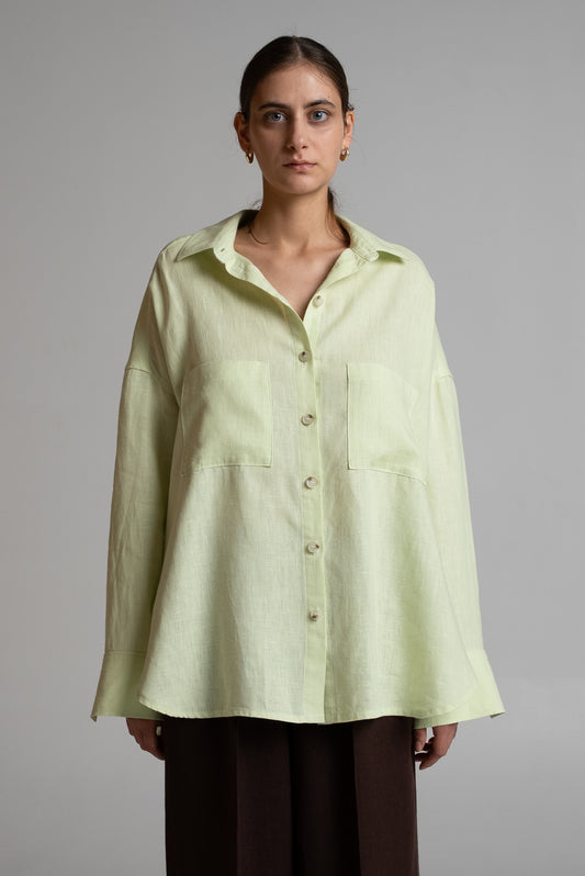 Shirt in lime