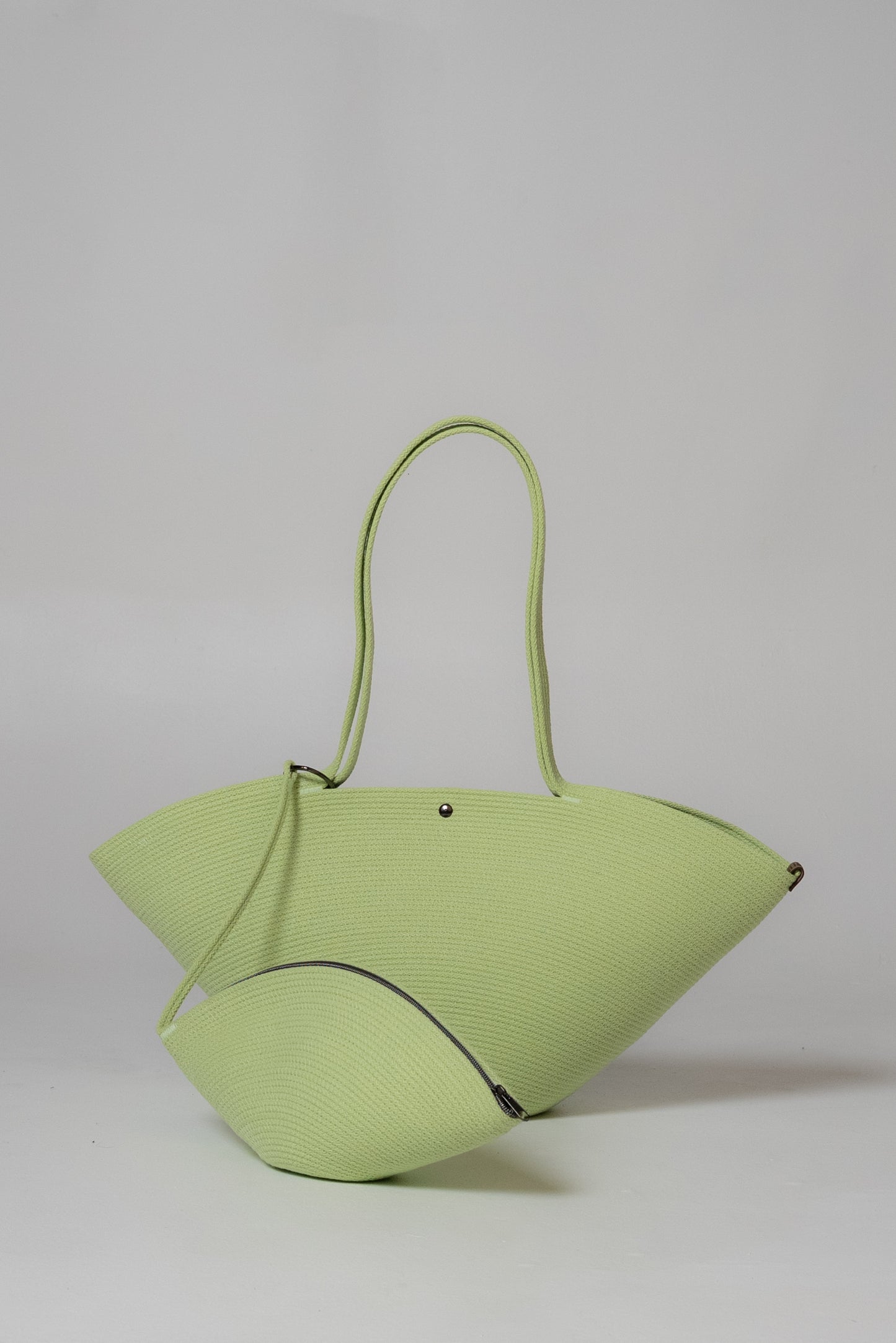Arc Tote in lime