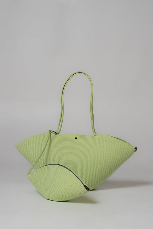 Arc Tote in lime