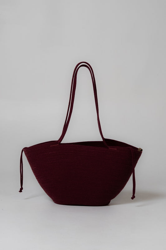 Urban Tote in burgundy
